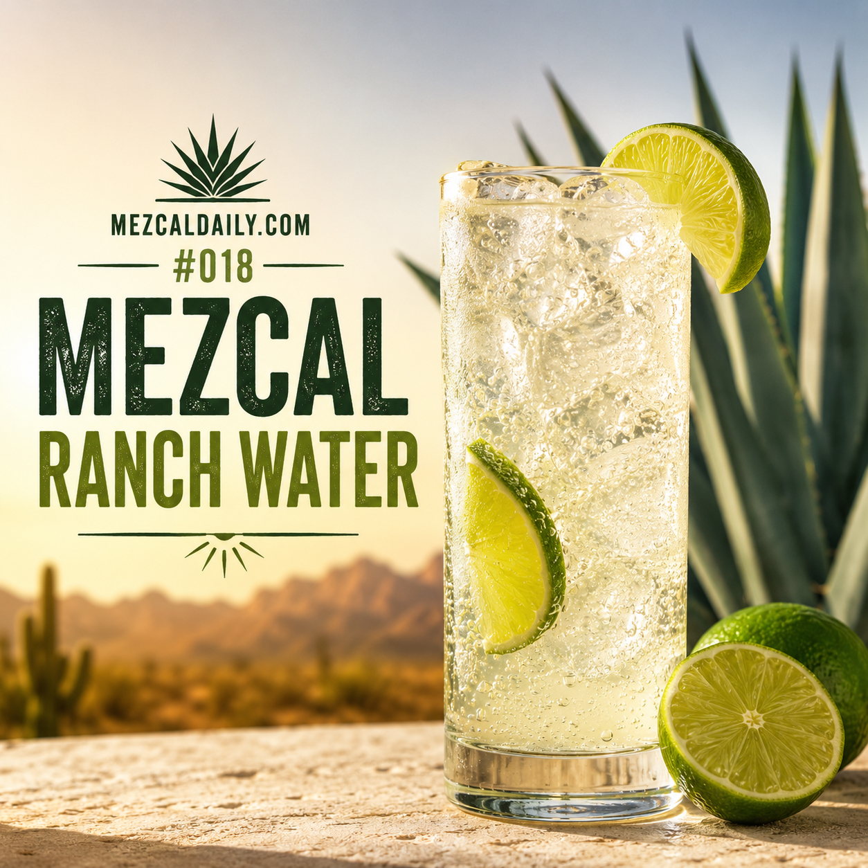 Square archive thumbnail for Drink #018 Mezcal Ranch Water.