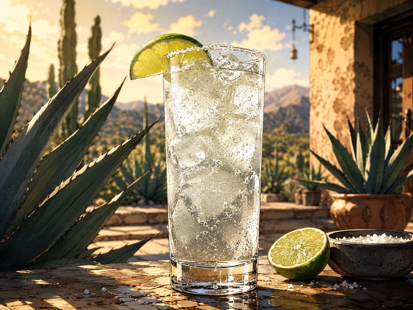 Drink #018: Mezcal Ranch Water from MezcalDaily's 21 great mezcal drinks for adults 21+.