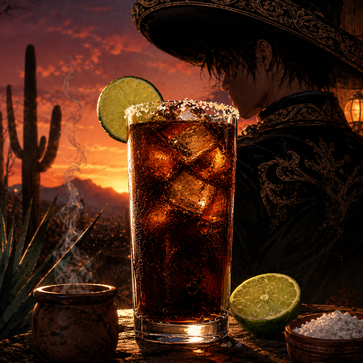 Square archive thumbnail for Drink #021 Mezcal Charro Negro.